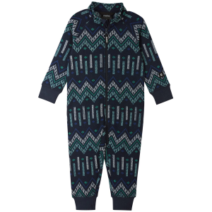 Kid's Reima Myytti Fleece Onepiece Infants' 2024 Blue in Navy size 9-12M | Polyester