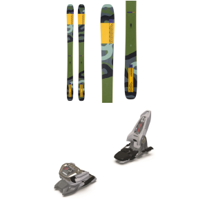 K2 Mindbender 106 C Skis 2024 - 189 Package (189 cm) + 110 Adult Alpine Bindings in Gray size 189/110