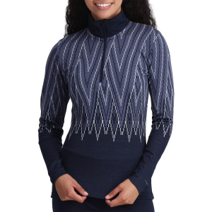 Women's Kari Traa Juliane Wool Half Zip Top 2024 in Gray size X-Small