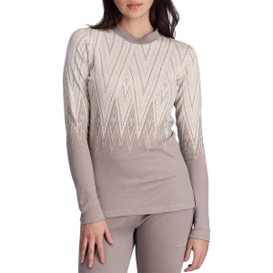 Image of Women's Kari Traa Juliane Wool Long Sleeve Top 2024 in Gray size X-Large