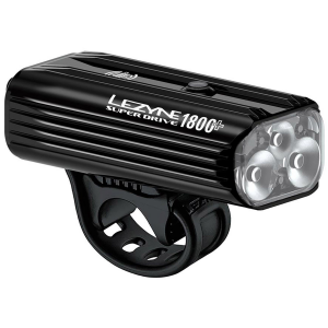 Lezyne Super Drive 1800+ Smart Front Bike Light 2023 in Black | Aluminum/Rubber