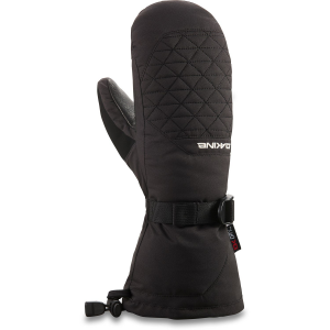 Image of Women's Dakine Leather Camino Mittens 2024 in Black size Small | Leather/Suede/Polyester