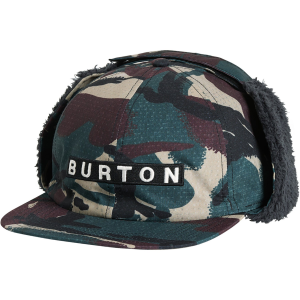 Burton Burton Lunchlap Earflap Hat 2027 in Green | Polyester - $52.95 at evo