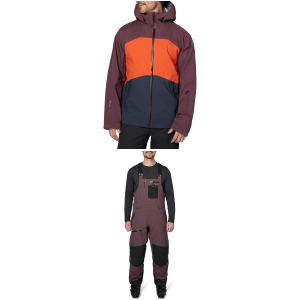 Image of Flylow Malone Jacket Men's 2024 - Small Purple Package (S) + X-Large Shell size S/Xl | Nylon