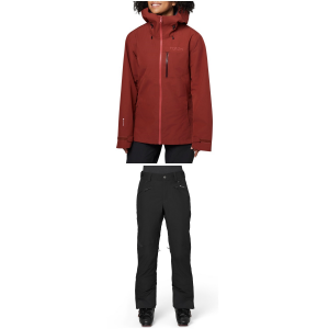 Image of Women's Flylow Puma Jacket 2024 - X-Large Red Package (XL) + X-Large Insulated size Xl/Xl | Polyester