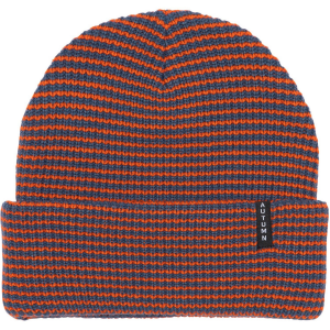 Image of Autumn Stripe Beanie Hat 2024 in Brown