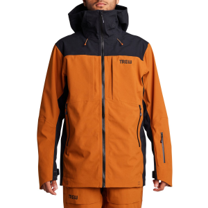 Trew Gear Cosmic 3L Primo Jacket Men's 2024 Orange in Black size Medium | Nylon