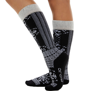 Kid's Rojo Outerwear Snow Worries Socks Girls' 2025 in Black size 13-3 | Nylon/Acrylic/Wool