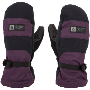 Image of Women's Volcom V. Snow Over Mittens 2024 in Pink size Large | Suede