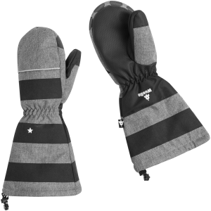 Image of Kid's WeeDo Funwear RACOONDO Gloves 2024 in Gray size Medium | Leather/Polyester