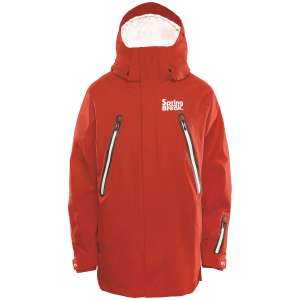 thirtytwo Springbreak Parka Jacket Men's 2024 in Red size Large | Spandex/Polyester