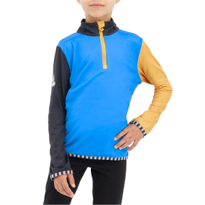 Kid's WeeDo Funwear OMONDO Baselayer Top 2024 in Blue size Small | Spandex