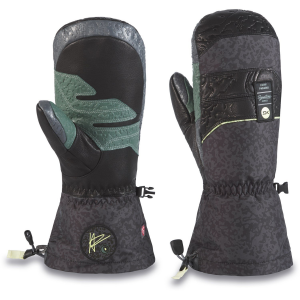 Image of Dakine Team Excursion GORE-TEX Mittens 2024 in Gray size Small | Nylon/Wool/Leather