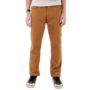 Jetty Bedrock Pants Men's 2023 Brown size 36" | Spandex/Cotton/Denim