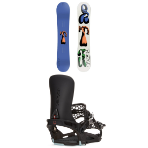 Public Snowboards Disorder Snowboard 2024 - 155 Package (155 cm) + X-Large Mens in Black size 155/Xl | Nylon