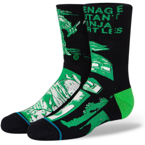 Image of Kid's Stance TMNT Socks 2023 in Black size Large | Cotton