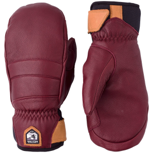 Women's Hestra Fall Line Mittens 2025 in Purple size 6 | Leather/Polyester/Neoprene