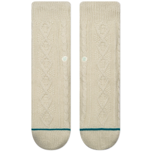 Stance Glacier Socks 2023 in Khaki size Small | Acrylic/Elastane/Polyester