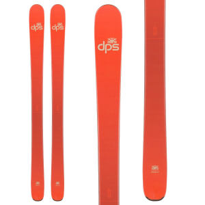 Kid's DPS Grom 87 SkisKids' 2024 in Orange size 148 | Polyester