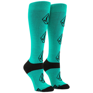 Image of Women's Volcom Sherwood Socks 2024 in Black size X-Small/Small | Acrylic/Wool