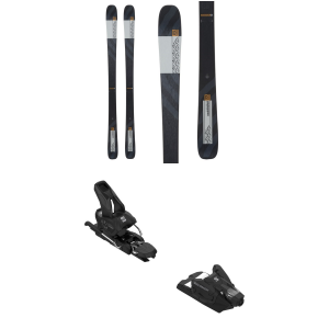K2 Mindbender 85 Skis 2024 - 156 Package (156 cm) + 90 Adult Alpine Bindings in Black size 156/90