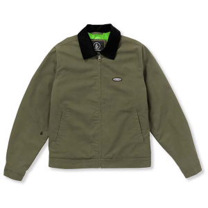 Image of Volcom Voider Lined Jacket Men's 2024 in Green size Medium | Cotton/Polyester