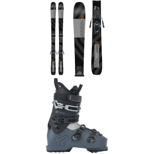 K2 Mindbender 85 Skis + Squire 10 Bindings 2024 - 163 Package (163 cm) + 27.5 M's Alpine Ski Boots size 163/27.5 | Aluminum/Polyester