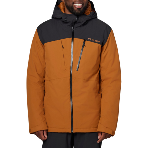 Flylow Vector Jacket Men's 2024 Orange in Black size Small | Polyester
