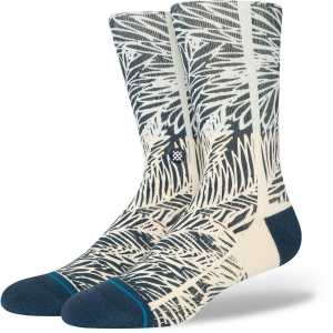 Image of Stance Kahala Socks 2023 in Light Blue size Medium | Nylon/Cotton/Elastane