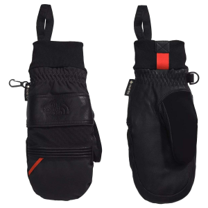 Image of The North Face Montana Pro SG GTX Trigger Mitts 2024 in Black size Small | Leather/Polyester