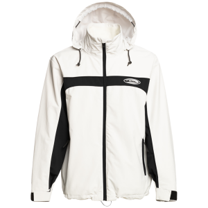 Image of Quiksilver Live Wire Jacket Men's 2024 White size X-Large | Nylon/Polyester