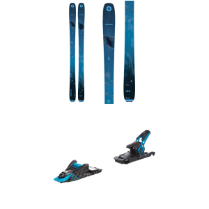 Blizzard Hustle 9 Skis 2024 - 157 Package (157 cm) + 100 AT Bindings in Black size 157/100