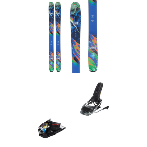 Image of Women's Line Skis Pandora 104 Skis 2024 - 165 Package (165 cm) + 115 Adult Alpine Bindings size 165/115