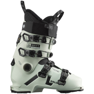 Image of Women's Salomon Shift Pro 100 Alpine Touring Ski Boots 2024 in White size 23.5 | Aluminum/Polyester