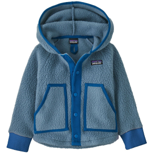 Image of Kid's Patagonia Retro Pile Jacket Toddlers' 2025 in Blue size 3M-6M | Polyester