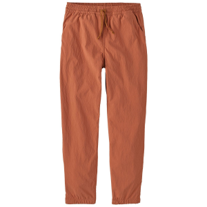 Image of Kid's Patagonia Quandary Pants 2024 in Orange size Small | Nylon/Spandex