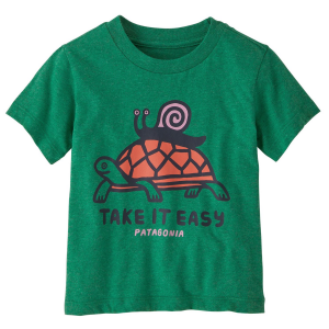 Kid's Patagonia Graphic T-Shirt Infants' 2024 in Green size 6M-12M | Cotton