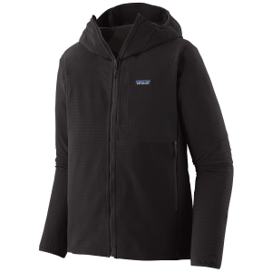 Image of Patagonia R1 TechFace Hoodie Men's 2025 in Green size X-Large | Spandex/Polyester