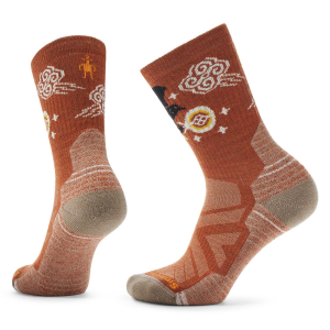 Image of Women's Smartwool Hike Light Cushion Guardian of the Skies Crew Socks 2024 size Medium | Nylon/Wool/Elastane