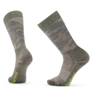 Image of Smartwool Hunt Classic Edition Full Cushion Camo Tall Crew Socks 2024 size Large | Nylon/Wool/Elastane