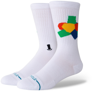 Image of Stance Everlasting Socks 2024 in White size Medium | Nylon/Cotton/Elastane