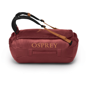 Image of Osprey Transporter 40 Duffle Bag 2025 in Black | Polyester