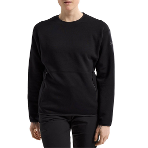 Image of Women's Arc'teryx Kyanite Crew 2024 - XXS in Black size 2X-Small | Nylon/Elastane/Polyester