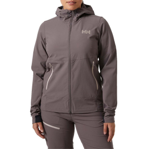 Image of Women's Helly Hansen Blaze Softshell Jacket 2024 in Gray size Large | Elastane/Polyester