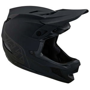 Image of Troy Lee Designs D4 Polyacrylite MIPS Bike Helmet 2024 in Black size 2X-Large | Polyester