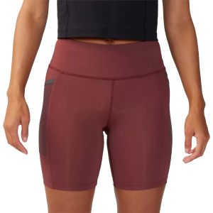 Women's Mountain Hardwear Yuba Trail(TM) 7 Shorts 2024 in Red size Medium | Elastane/Polyester