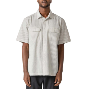 Former Broadcast Seersucker Short-Sleeve Shirt Men's 2024 in White size Large | Cotton