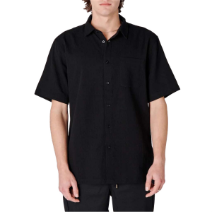 Image of Former Vivian Short-Sleeve Shirt Men's 2024 in Black size Small | Cotton