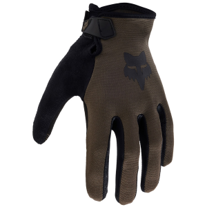 Image of Fox Racing Ranger Bike Gloves 2024 in Black size 2X-Large | Nylon/Elastane/Suede