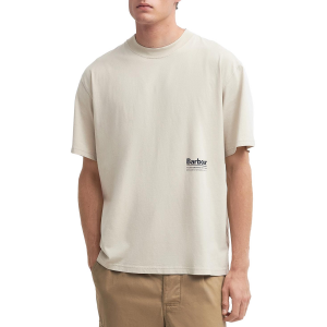 Barbour Portland T-Shirt Men's 2024 White size Medium | Cotton